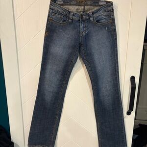 Adiktd Bootcut Jeans with Embroidered Western Flap Pockets , western, rodeo, cow